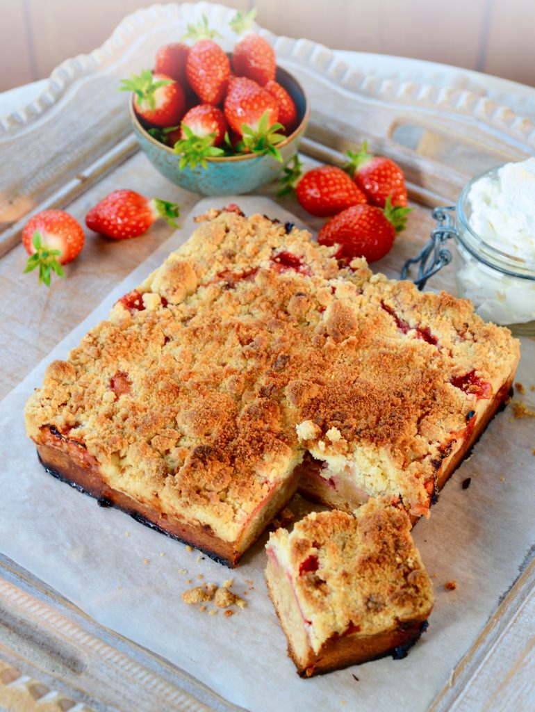Gâteau autrichien aux fraises